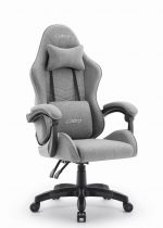 Ігрове крісло для геймерів CABRO C500 FABRIC Grey black - Зображення 4