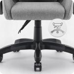 Ігрове крісло для геймерів CABRO C500 FABRIC Grey black - Зображення 6