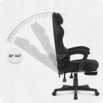 Ігрове крісло для геймерів CABRO C502 FABRIC чорно-червоне - Зображення 5