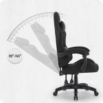 Ігрове крісло для геймерів CABRO C500 FABRIC Grey black - Зображення 9