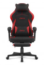 Ігрове крісло для геймерів CABRO C502 FABRIC чорно-червоне - Зображення 3