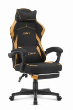 Ігрове крісло для геймерів Cabro C502 FABRIC Колір-Оранжевий і Чорний