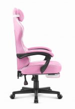 Ігрове крісло для геймерів Cabro C502 Тканина Рожево-біле - Зображення 3