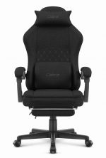 Ігрове крісло для тривалих ігор CABRO C503 Чорна тканина - Зображення 2