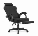 Ігрове крісло для тривалих ігор CABRO C503 Чорна тканина - Зображення 3