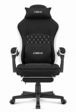 Геймерське крісло Cabro C503 BLACK WHITE - Зображення 4