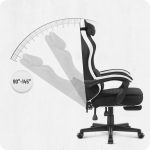 Геймерське крісло Cabro C503 BLACK WHITE - Зображення 9