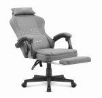 Ігрове крісло для геймерів CABRO C503 FABRIC Сіре - Зображення 4