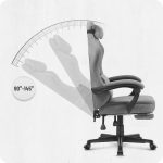 Ігрове крісло для геймерів CABRO C503 FABRIC Сіре - Зображення 10