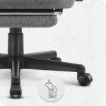 Ігрове крісло для геймерів CABRO C503 FABRIC Сіре - Зображення 5