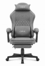 Ігрове крісло для геймерів CABRO C503 FABRIC Сіре - Зображення 2