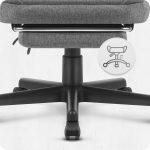 Ігрове крісло для геймерів CABRO C503 FABRIC Сіре - Зображення 7