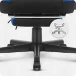 Ігрове крісло для геймерів CABRO C504 FABRIC FABRIC Чорно-Синє - Зображення 3