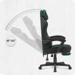 Геймерське крісло Cabro C504 чорно-зелене - Зображення 9