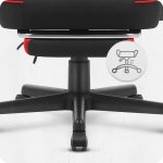 Геймерське крісло Cabro C504 BLACK RED тканина Чорно-Червона - Зображення 6