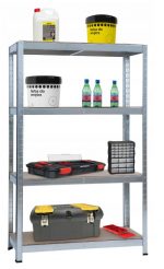 Металевий стелаж на 4 полиці Kontrast HD5400 180x90x40 см - Зображення 4