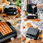 Вафельниця Adler AD 3087 LED 2200Вт для приготування хрустких і золотистих вафель