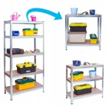 Металевий стелаж на 5 полиць Humberg 180x 90x40 см - Зображення 3