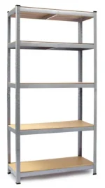 Металевий стелаж на 5 полиць Humberg 180x 90x40 см - Зображення 2