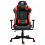 Геймерське крісло KRAKEN HELIOS чорно-червоне - Зображення 2