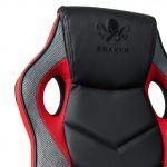Геймерське крісло KRAKEN DELTA чорно-червоне - Зображення 4