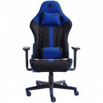 Геймерське крісло KRAKEN HELIOS тканина чорно-синє - Зображення 2