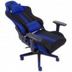 Геймерське крісло KRAKEN HELIOS тканина чорно-синє - Зображення 9