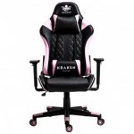 Геймерське крісло KRAKEN HELIOS чорно-рожеве - Зображення 2