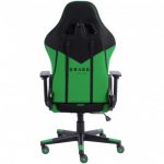 Геймерське крісло KRAKEN HELIOS тканина чорно-зелене - Зображення 4