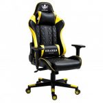 Геймерське крісло KRAKEN HELIOS чорно-жовте