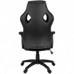 Геймерське крісло KRAKEN DRAKON екошкіра чорне-елегантне - Зображення 4