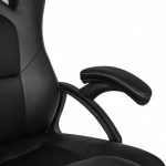 Геймерське крісло KRAKEN DRAKON екошкіра чорне-елегантне - Зображення 9