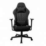 Геймерське крісло KRAKEN HELIOS тканина чорне - Зображення 2