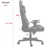 Геймерське крісло KRAKEN HELIOS чорне - Зображення 6