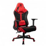 Геймерське крісло KRAKEN HELIOS тканина чорно-червоне - Зображення 2