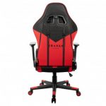 Геймерське крісло KRAKEN HELIOS тканина чорно-червоне - Зображення 4
