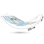 Гамак садовий для двох Bahama Double 2-осібний 220 x 160 см - Зображення 7