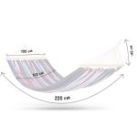 Стильний та зручний 2-осібний садовий Гамак Sofotel Bahama Double 220 x 160 см - Зображення 7