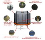 Батут з Драбинкою і Захисною Сіткою RIPPEY 10FT 312см - Зображення 4