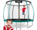 Батут з Внутрішньою Сіткою Neo-Sport Premium 312см (NS-10C181) + Драбинка