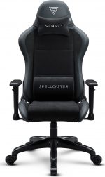Крісло для геймерів SENSE7 Spellcaster FUKU PU 90-160° 150 кг чорний - Зображення 3