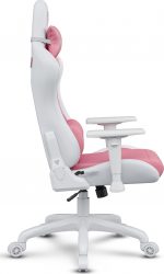 Крісло для геймерів SENSE7 Spellcaster FUKU PU біло-рожеве - Зображення 5