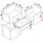 Комплект садових меблів із 4 предметів з техноратангу VELACO LAGOS-BR коричневий - Зображення 3