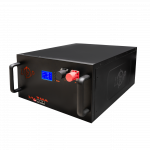 Акумулятор LP LiFePO4 25,6V - 280 Ah (7168Wh) (BMS 200A/100А) LCD метал Smart RM RS485/CAN