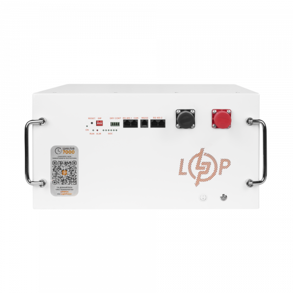 Акумулятор LogicPower LP LiFePO4 51.2V 280 Ah (14336Wh) (BMS JK 200A/100А) RM RS485/CAN WH