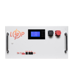 Акумулятор LogicPower LP LiFePO4 51.2V 230 Ah 11776Wh з унікальною BMS платою SP 200A/100A RM RS485/CAN LCD WH