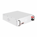 Акумулятор LogicPower LP LiFePO4 51.2V 100 Ah 5120Wh з унікальною BMS платою SP 100A/50А RM RS485/CAN LCD WH - Зображення 3