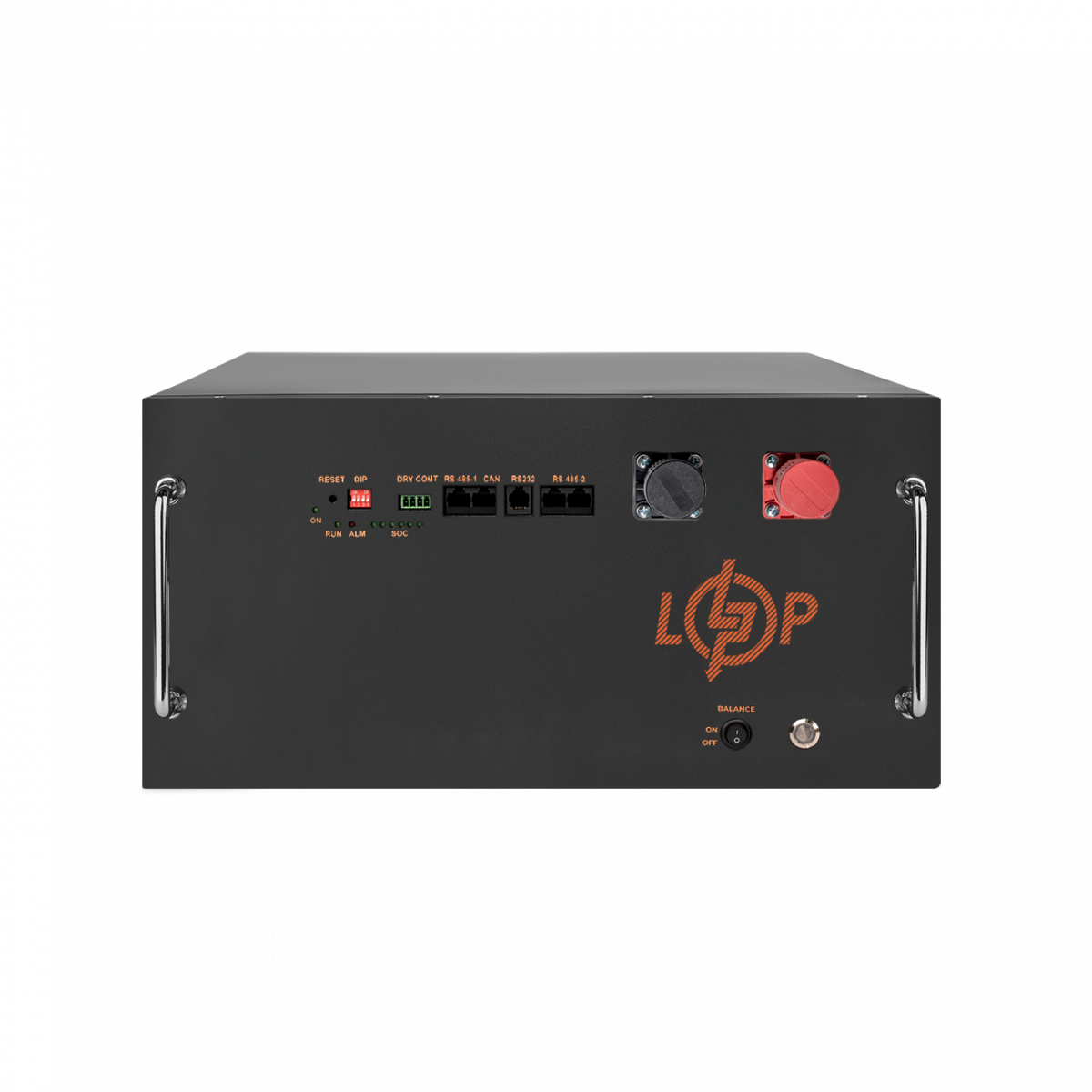 Акумулятор LogicPower LP LiFePO4 51.2V 280 Ah (14336Wh) (BMS JK 200A/100А) RM RS485/CAN BL