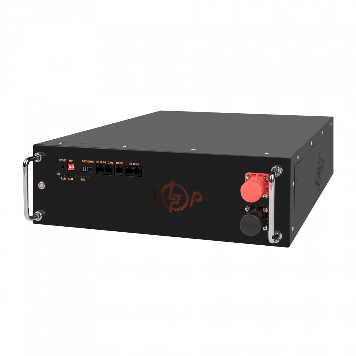 Акумулятор з інтелектуальною BMS JK 100A/50А платою LogicPower LP LiFePO4 51.2V100 Ah (5120Wh) - Зображення 3