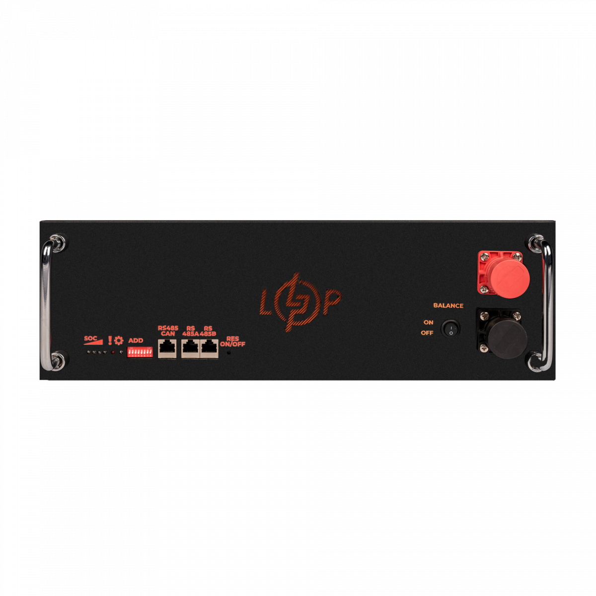 Акумулятор LogicPower LP LiFePO4 51.2V 100 Ah 5120Wh із платою SMART BMS з Bluetooth SP 100A/50А RM RS485/CAN LCD BL